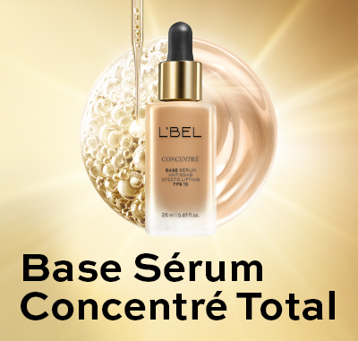 Base Sérum Concentré Total: Toda la perfección de una base de maquillaje, todo el poder de un sérum antiedad.