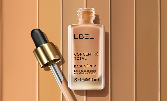 Base serum concentre lbel