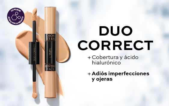 Corrector facial con ácido hialurónico Duo Correct
