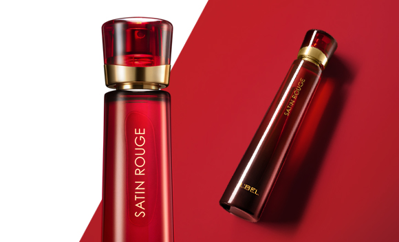 Perfume de mujer Satin Rouge con aroma dulce oriental