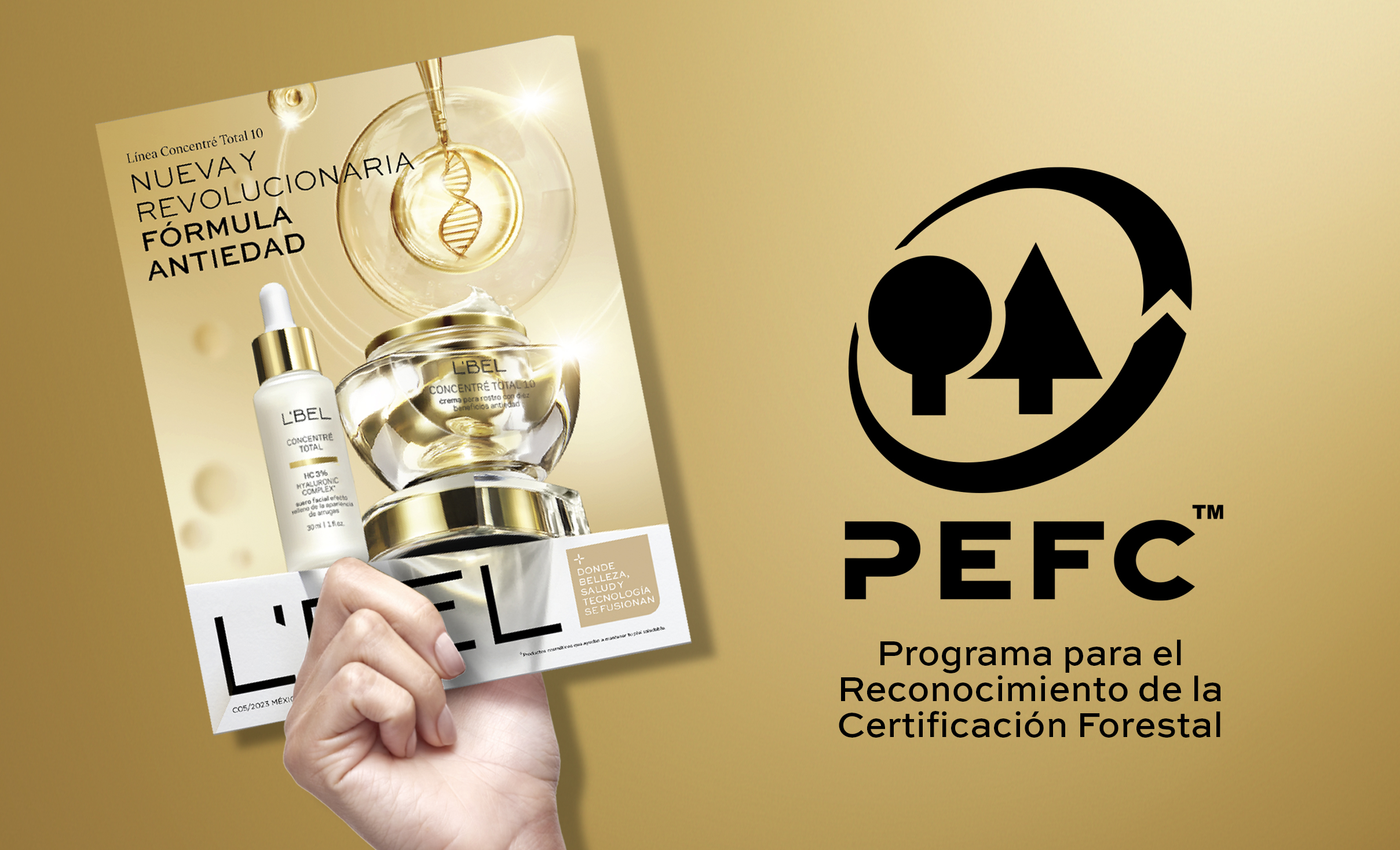 Catalogo L´bel certificado por PEFC